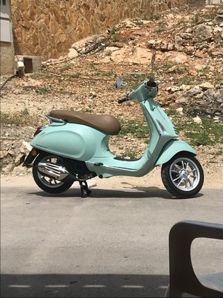 Vespa Verde Agua