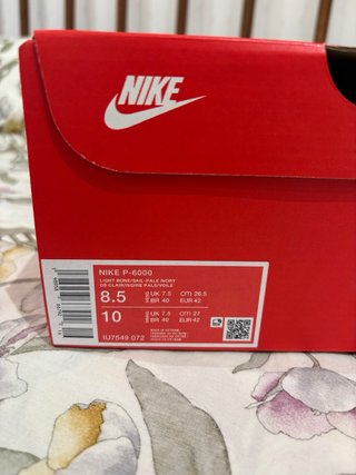 Nike P-6000 Gris/Blanco Talla 42
