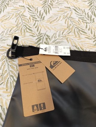 Bolsa estanca Quiksilver 5L negra