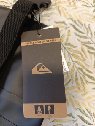 Bolsa estanca Quiksilver 5L negra