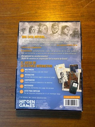 Juego de mesa Hidden Games, Hangover