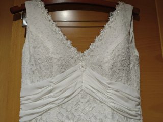 Vestido de Novia Blanco tengo la etiqueta