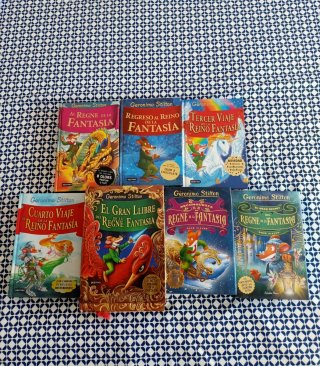 Libros de Gerónimo Stilton tapa dura