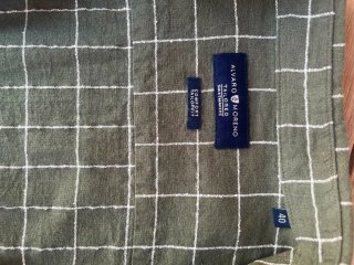 Camisa de cuadros verde para caballero ESTRENAR