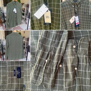 Camisa de cuadros verde para caballero ESTRENAR
