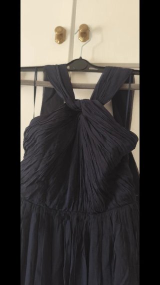 Vestido azul de tul