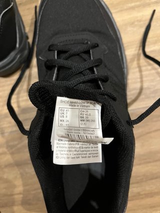 Zapatillas montaña negras talla 41