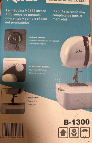 Máquina de coser Jata Génesis MC695
