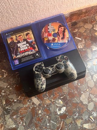 PS4 Slim 500GB + Volante Original