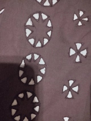 Vestido Elogy Marrón con Bordados