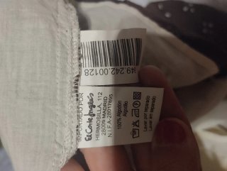 Vestido Elogy Marrón con Bordados