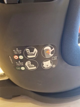 Silla coche Isofix 360° 0-4 años