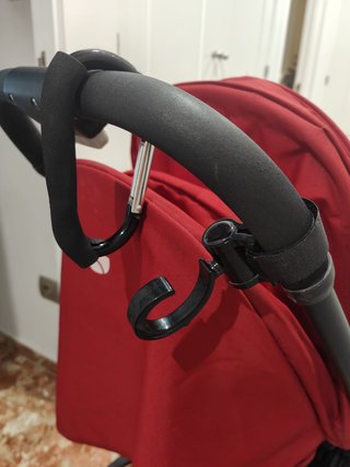 Carrito Joie Mirus Negro y Rojo