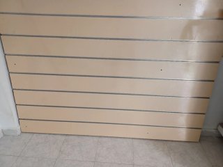 Mostrador de cristal para negocio