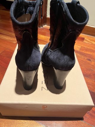 Botines Pura Lopez Azul