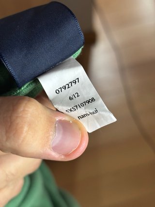 Camiseta Tommy Hilfiger verde V
