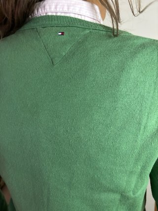 Camiseta Tommy Hilfiger verde V
