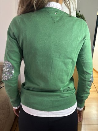 Camiseta Tommy Hilfiger verde V
