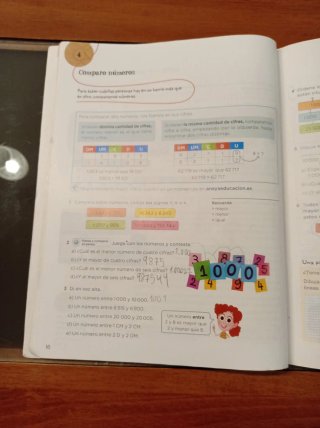 Matemáticas 4o de Primaria