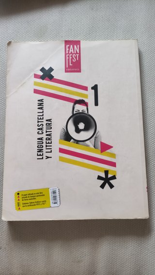 Lengua castellana y literatura 1 Bachillerato