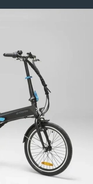 Bicicleta Eléctrica Plegable B'TWIN Decathlon