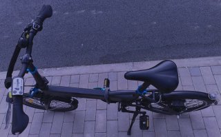 Bicicleta Eléctrica Plegable B'TWIN Decathlon
