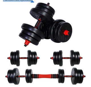 Juego Mancuernas Ajustables 2 en 1