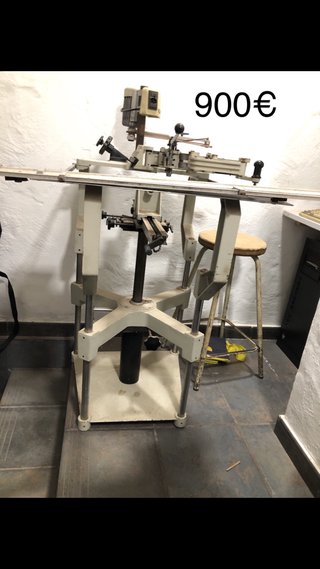 MAQUINARIA TALLER GRABADO JOYERÍA TODO 1700€