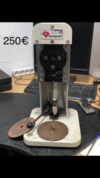 MAQUINARIA TALLER GRABADO JOYERÍA TODO 1700€