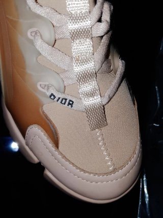 Zapatos Dior Beige/Rosa Talla 39