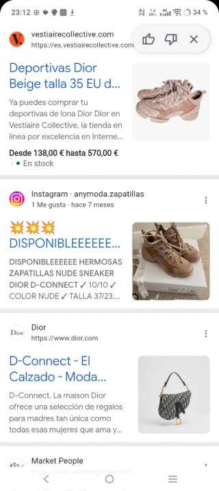 Zapatos Dior Beige/Rosa Talla 39