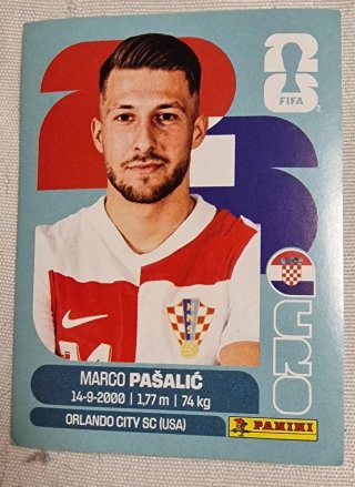 Cromo Marco Pašalić Orlando City SC 2023