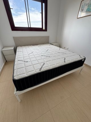 Estructura Cama Ikea + Colchón Dormideo 160x200