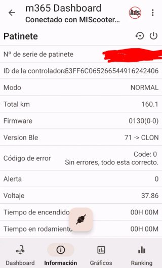 Patinete Eléctrico Xiaomi Negro
