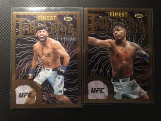 Lote 10 Cartas UFC Topps Finest