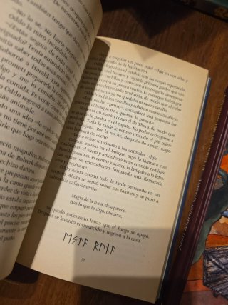 Lote 2 libros la runa secreta, el talismán del Adr