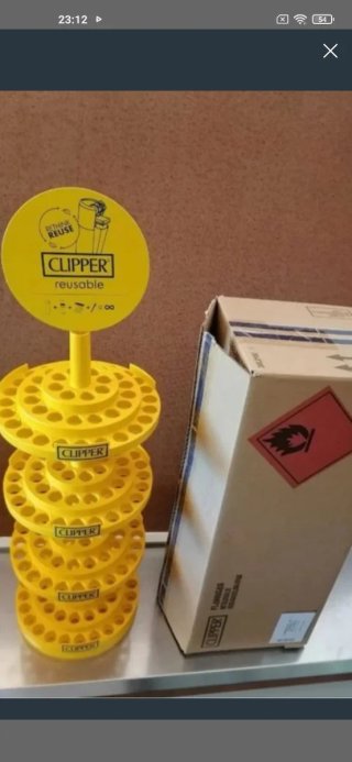 Expositor Clipper Recargable