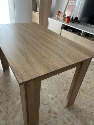 Mesa comedor madera 120x70 a estrenar
