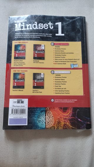 Mindset 1 Bachillerato. Students's book