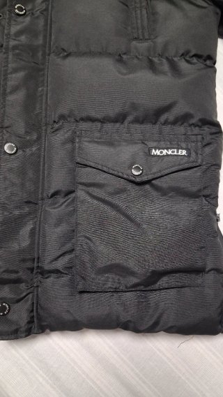 Chaqueta Moncler Negra Hombre