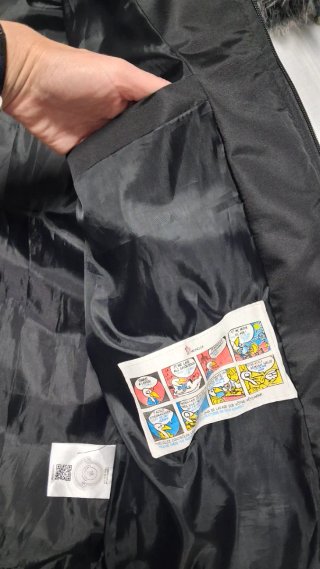 Chaqueta Moncler Negra Hombre