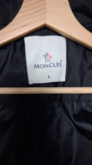 Chaqueta Moncler Negra Hombre