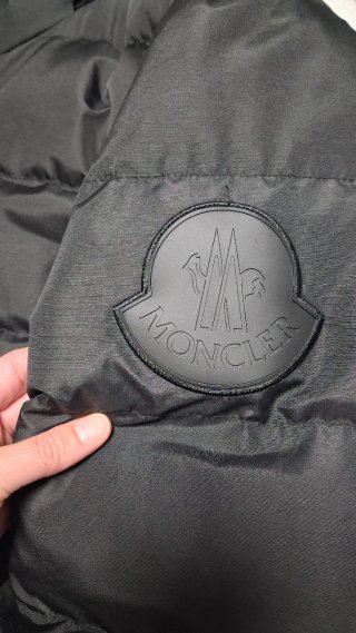 Chaqueta Moncler Negra Hombre