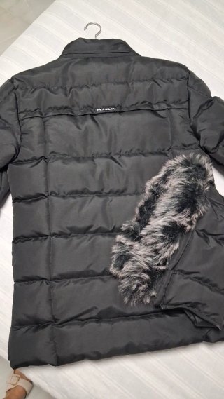 Chaqueta Moncler Negra Hombre