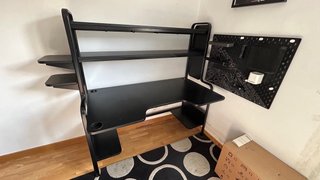 Mesa Escritorio Gaming/Trabajo IKEA FREDDE Negra