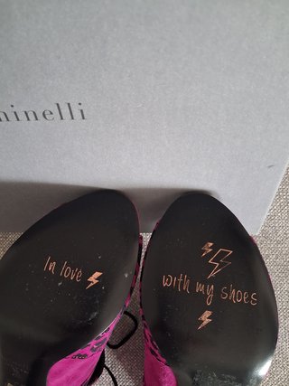 Scarpe Minelli donna fucsia leopardate camoscio