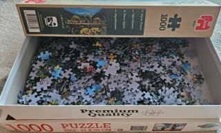 Puzzle Jumbo "Alpine Flowers" 1000 piezas