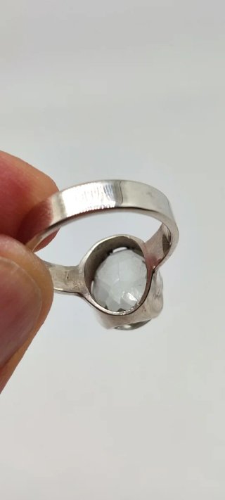 Anillo de Plata y Prasiolita.
