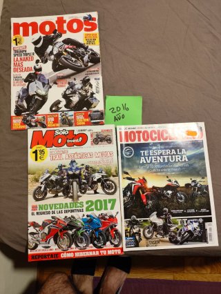 20 Revistas motociclismo /solo moto/ Moto