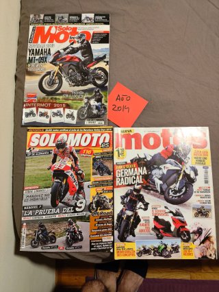 20 Revistas motociclismo /solo moto/ Moto